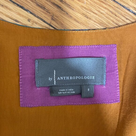 Anthropologie Romantic Silk Tunic Dress - Picture 4 of 4